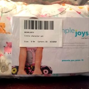 Carter's 6-9 month girl bodysuits